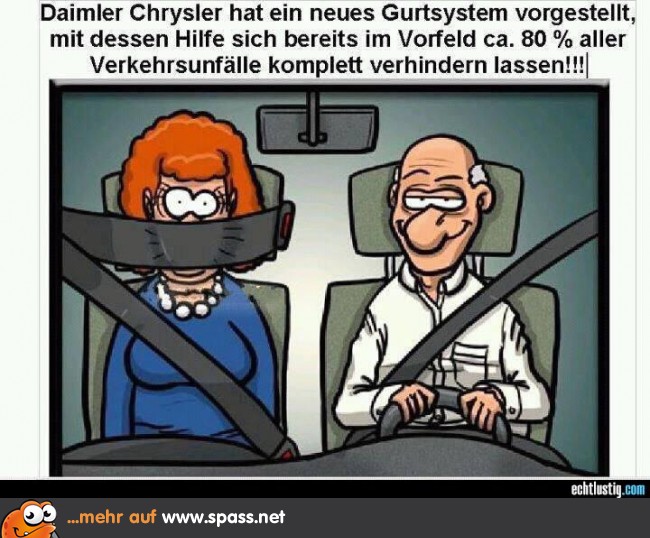 Neues Gurtsystem