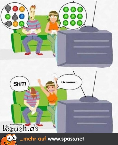 Zocken mit der Freundin