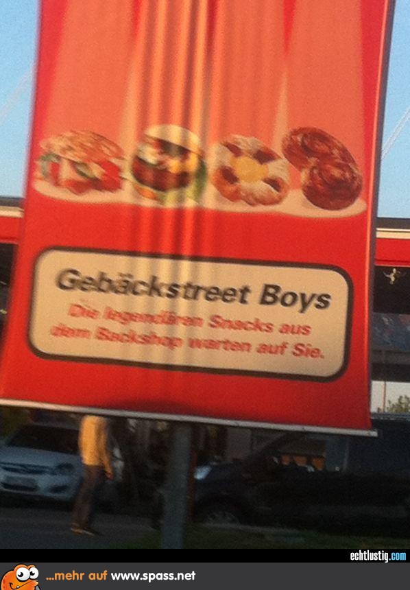 Die berühmten Gebächstreet Boys