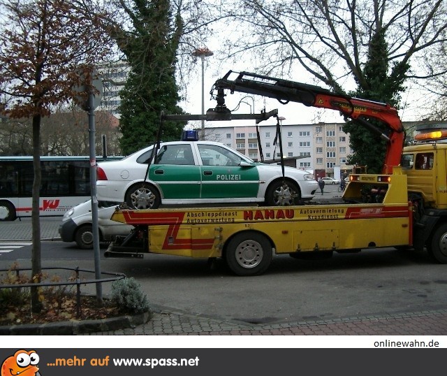 Abgeschleppt