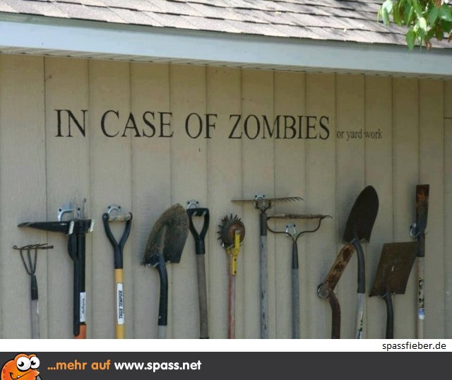 Falls die Zombies kommen