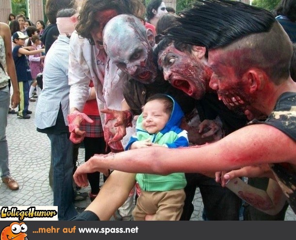 Ein unerschütterliches Baby