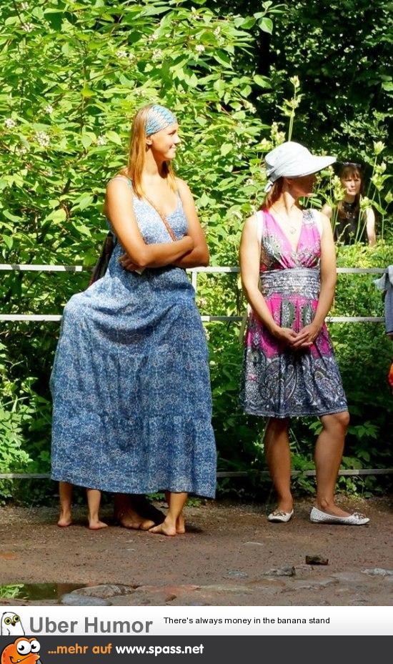Moment, warum hat die Frau 6 Beine?