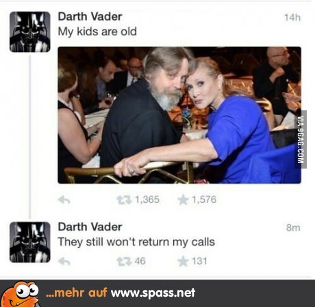 Armer Sith Lord...