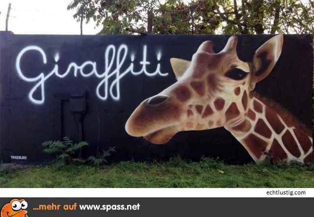 Tierisches Graffiti