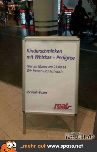 Lustiges Kinderschminken!