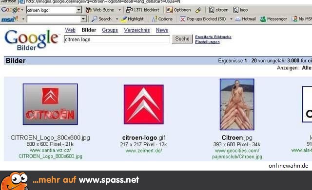Die Suche nach Citroen