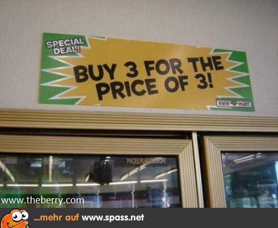 Special Deal im Kwik-E-Mart