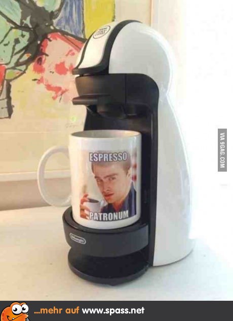 Kaffee gegen Dementoren