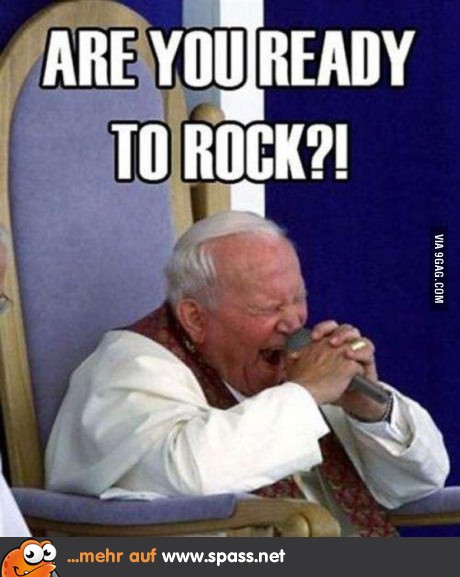 Johannes Paul II., Rock Legende
