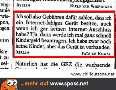 Er hat eigentlich Recht.
