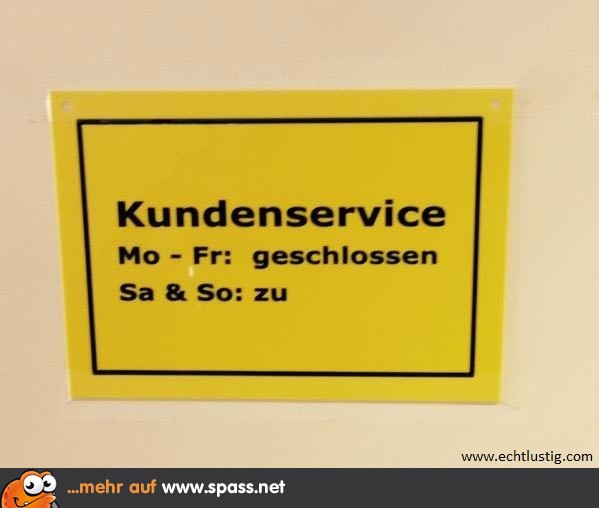 Ich... komm einfach später wieder