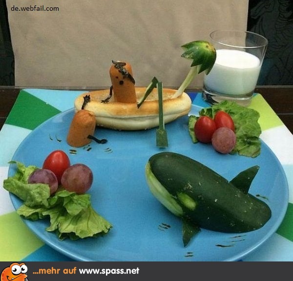 Dramatisches Mittagessen