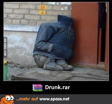 "Betrunkener" hier entpacken?