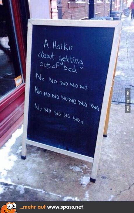 Poetisch, aber wahr
