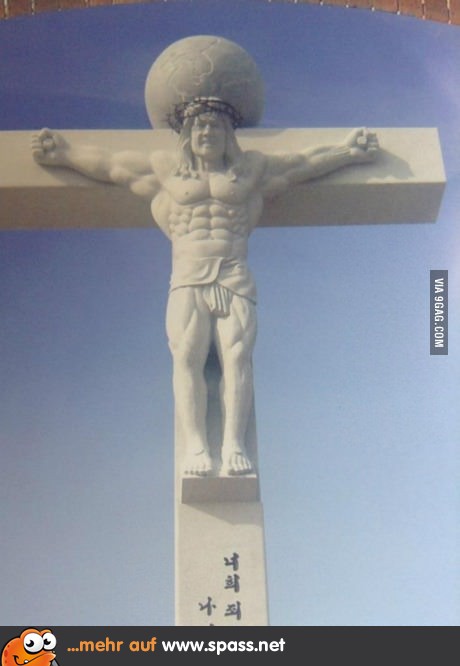 Leg dich nicht mit dem koreanischen Jesus an!