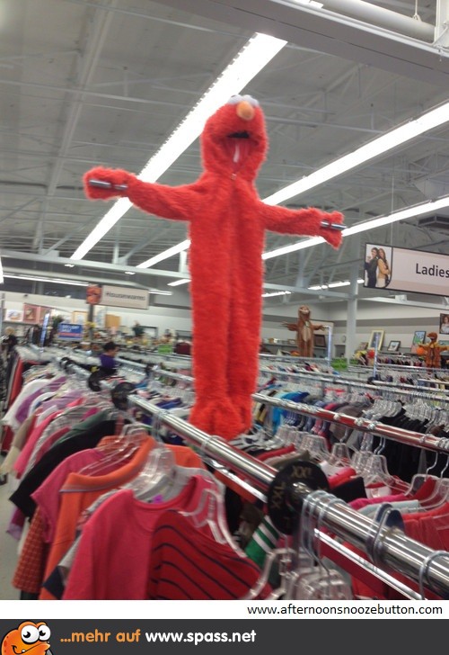 Elmo starb für unsere Sünden