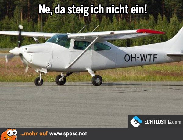 Was waren die letzten Worte des Piloten?