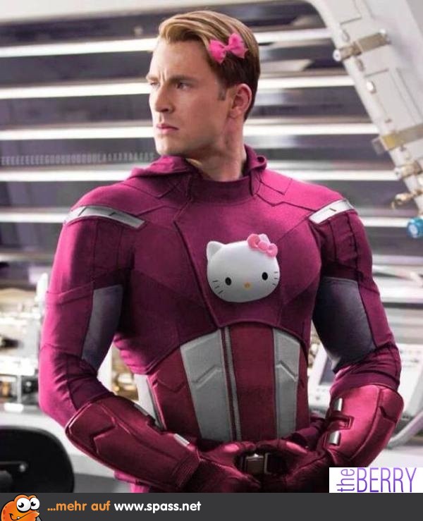 Hello Captain Kitty America
