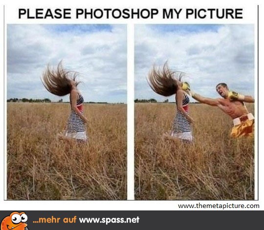 Passt wie die Faust auf's Auge.