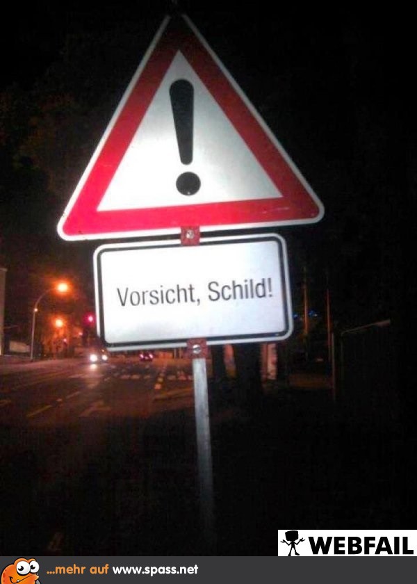 Ach das bedeutet das...