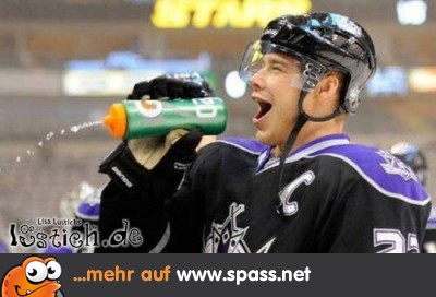 Trinkflasche Eishockey