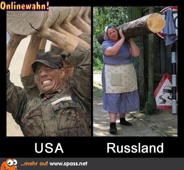 USA vs Russland