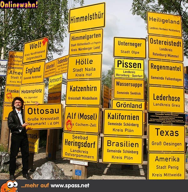 lustige Schilder