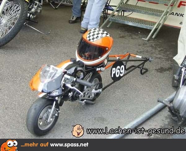 kleines Motorrad