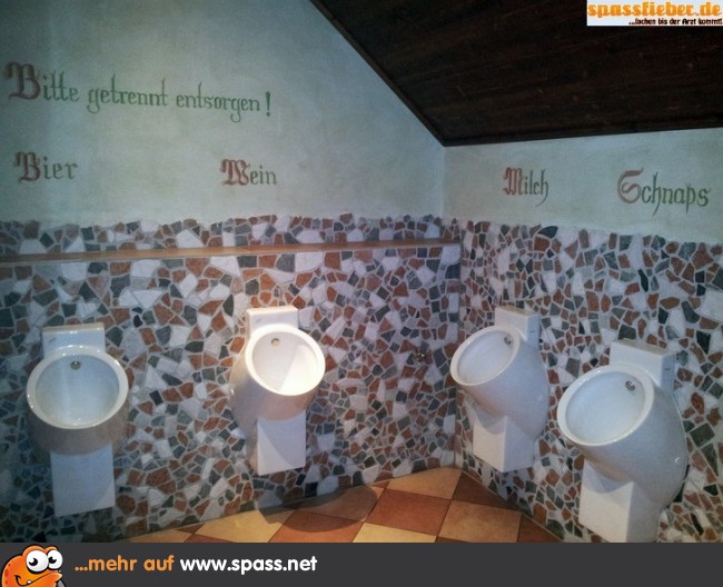 pissoirs sorten