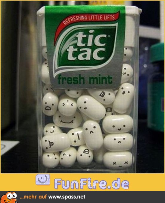 Smiley Tic Tacs