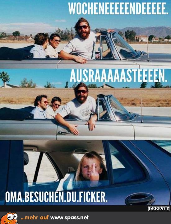 Partywochenende Oma