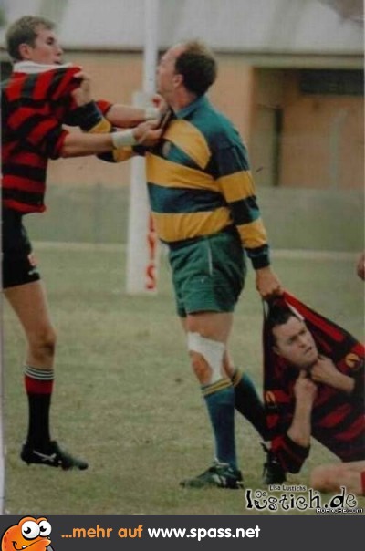 aufgeregter Sportler
