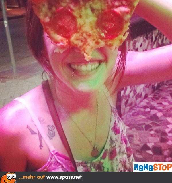 Pizza Girl Brille