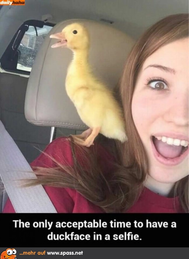 Duckface Selfie
