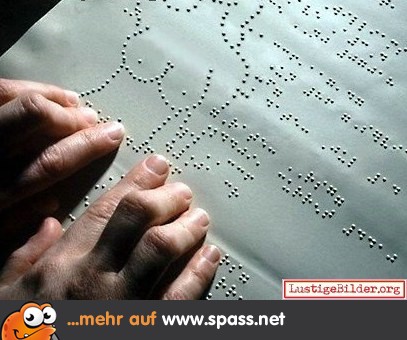 Blindenschrift Brüste