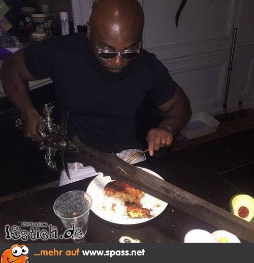 Messer Schwert Essen