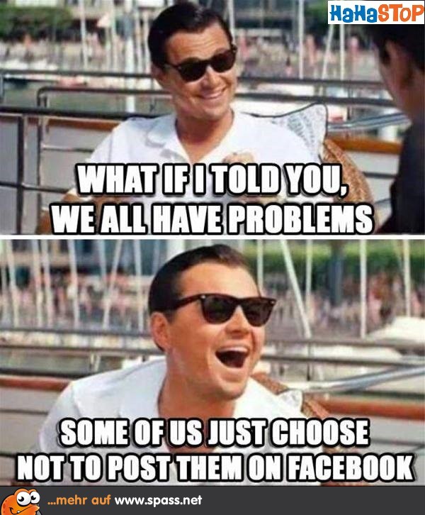 DiCaprio Probleme Facebook