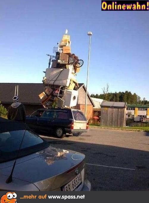 Autodach Stapel
