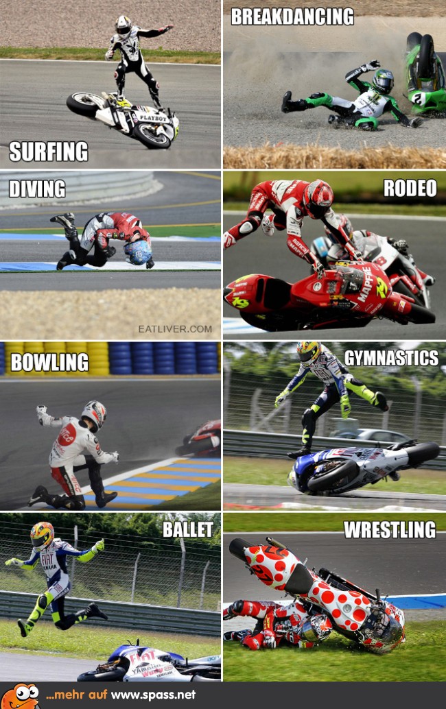 Motorsport facettenreich Lustige Bilder auf
