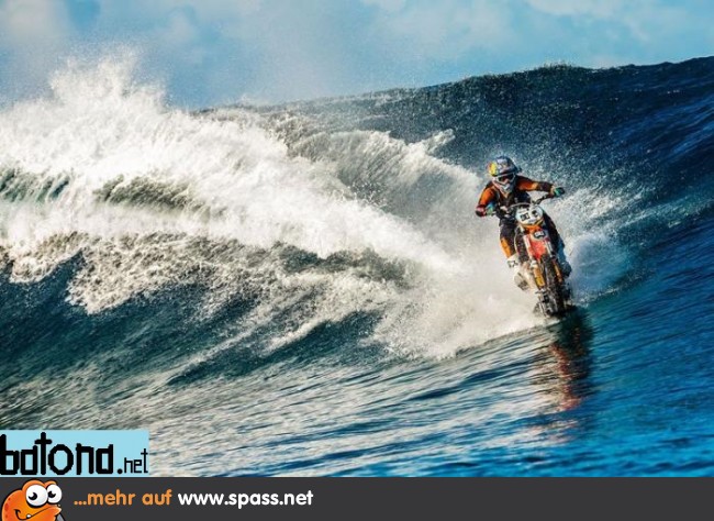 Surfen Motorrad