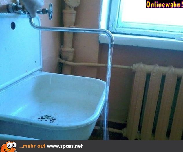 Wasserhahn defekt