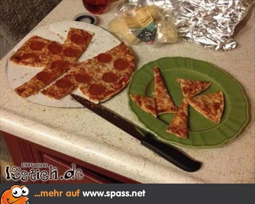 vegetarische Pizza