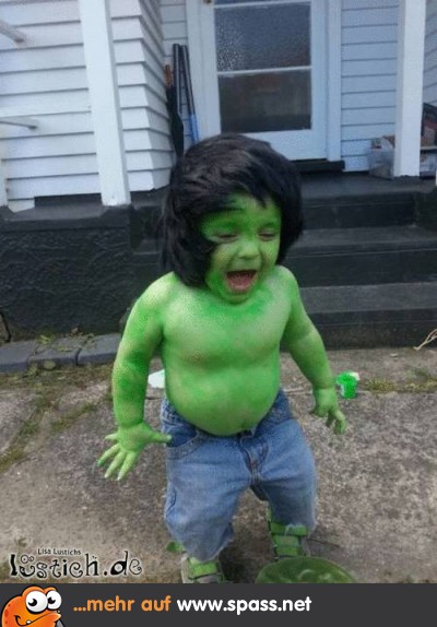 Kleiner Hulk Halloween