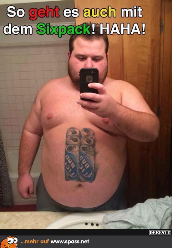 Dicker Mann Selfie