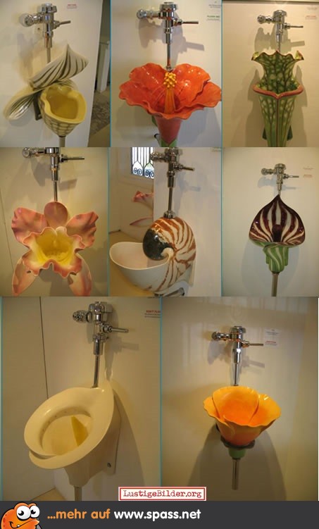 Pissoir Blumendesign
