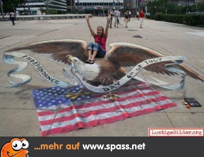 Adler Frau Kreide