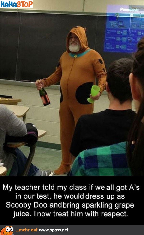 Cosplay Lehrer