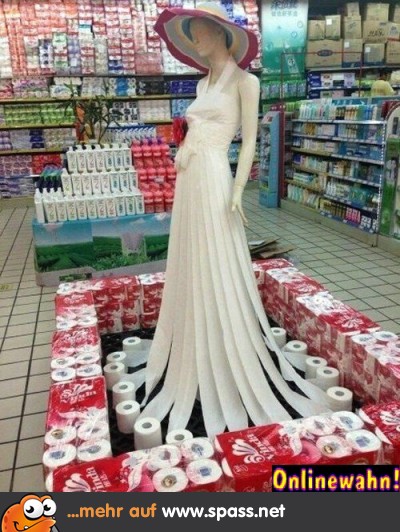 Klopapier Lady