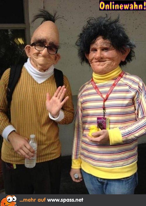 Ernie und Bert Ekelhaft